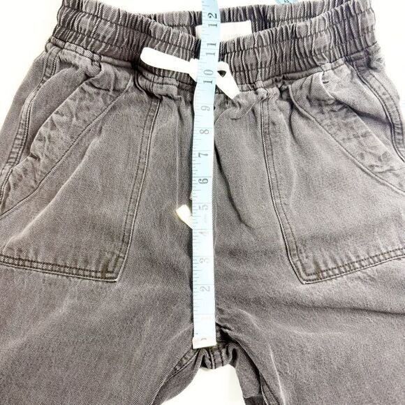 Dear John Women's Washed Black Tencel Joggers with Drawstring Waist Size Small - Picture 7 of 8